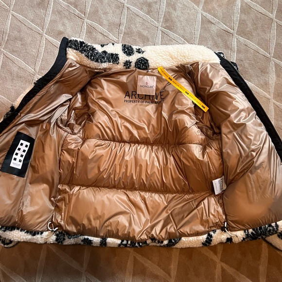 Moncler x Palm Angels Shearling Puffer - Picture 8 of 9